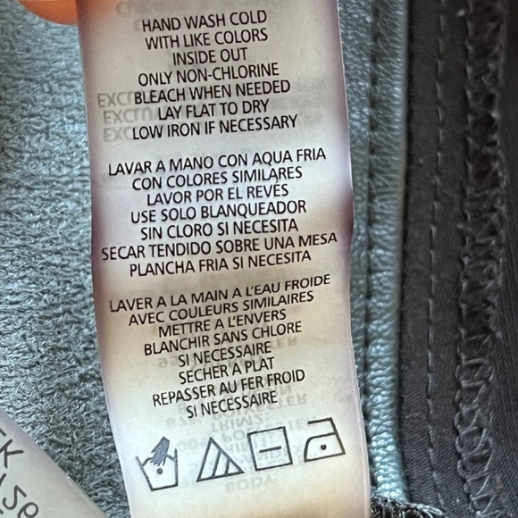 ❌Sold❌ CALVIN KLEIN Retro Faux Leather and Suede Patchwork Long Sleeve Blouse - Picture 4 of 6